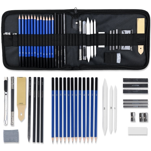 H&B 40pcs Professional Sketch Charcoal Pencil Set for kid easy pencil  drawing for wholesale | Sketch Pencil | H&B Stationery & Art Materials  Wholesale